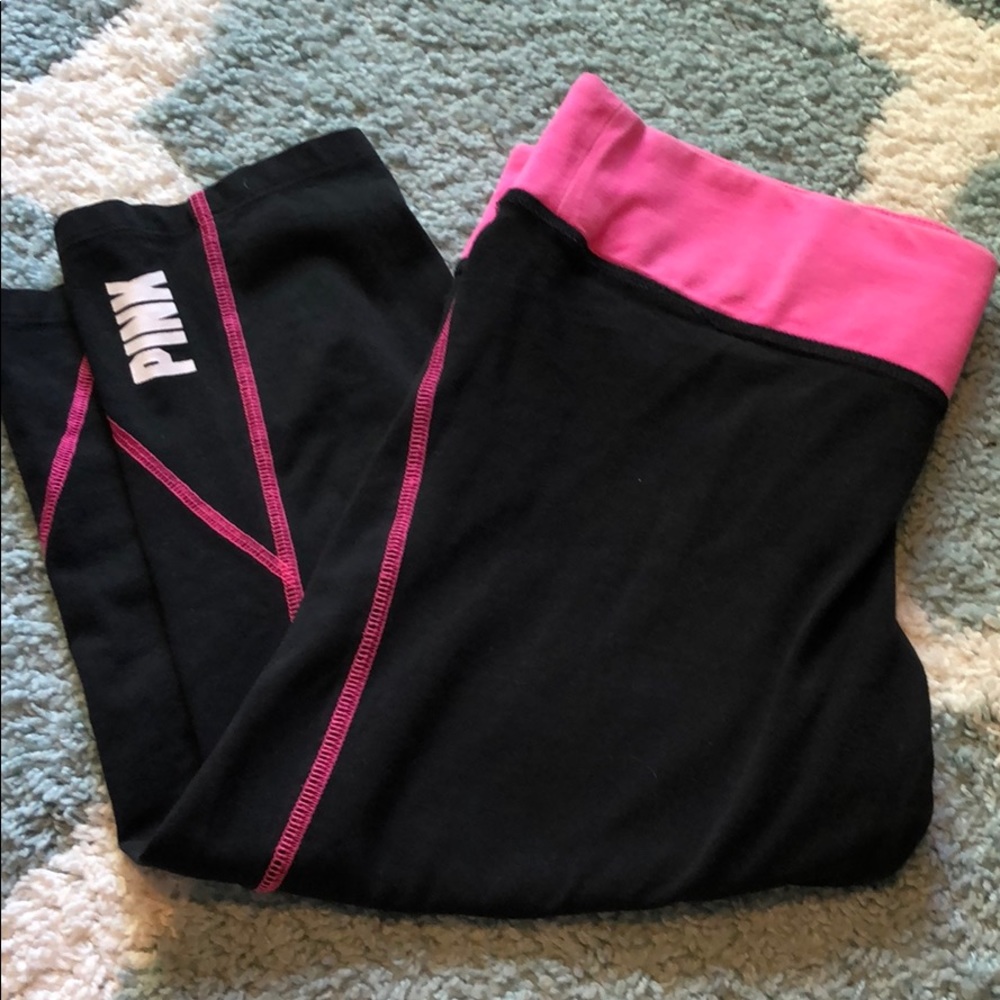 PINK YOGA capris
